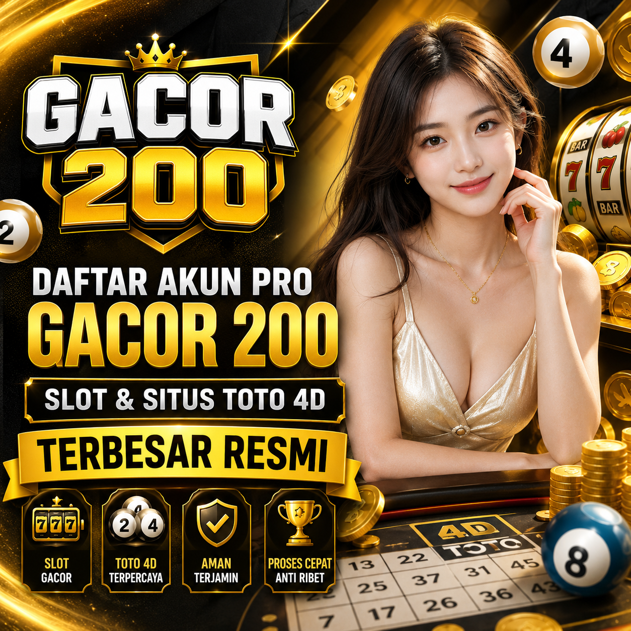 GACOR200 - Daftar Akun Pro GACOR 200 Slot & Situs Toto 4D Terbesar Resmi - WooCommerce eCommerce